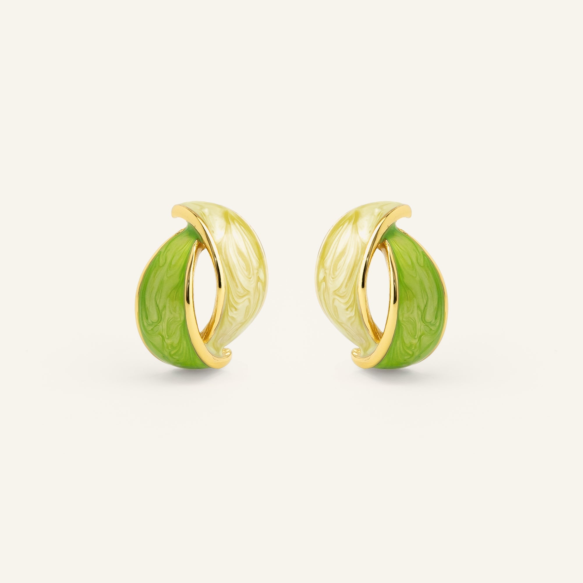 The pair / Gold-plated stainless steel