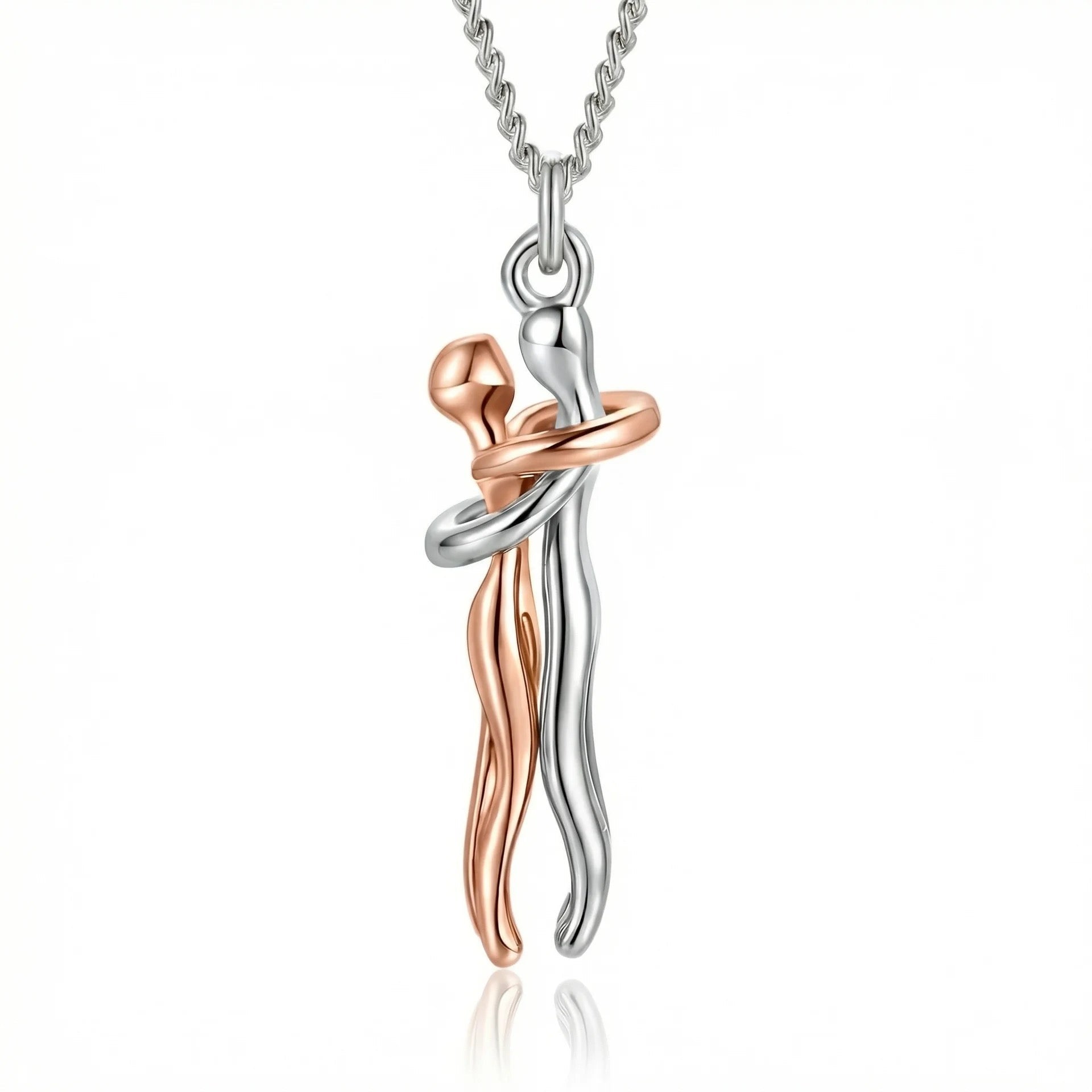 Rose gold & silver