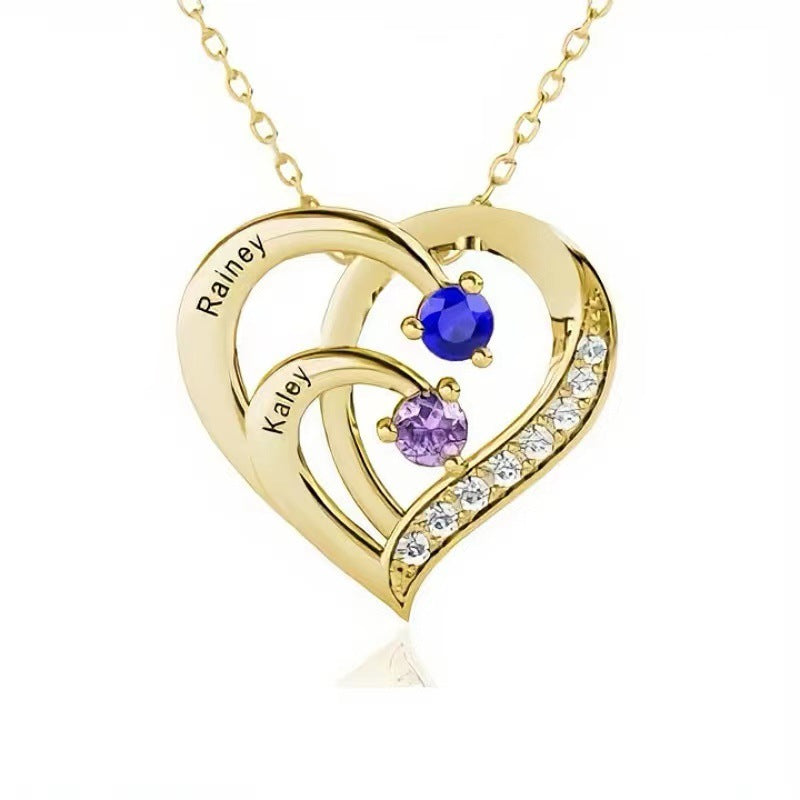 Gold  2 diamonds / 50cm