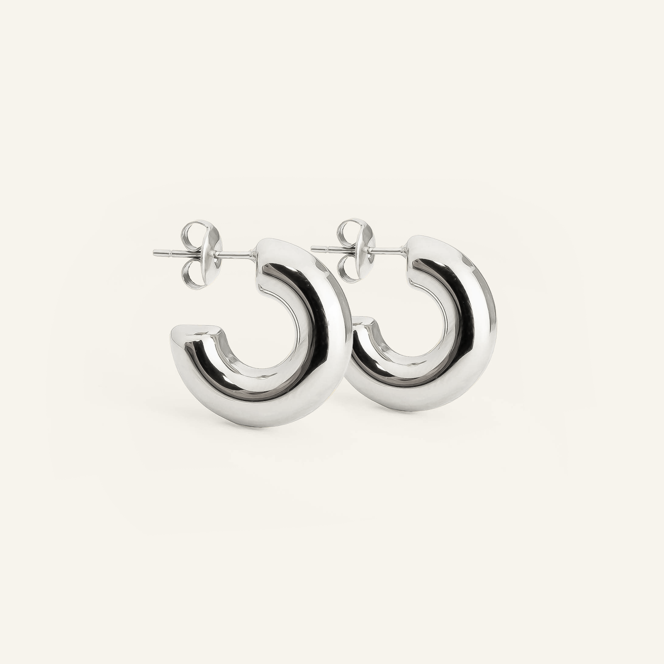 The pair / Silver-plated stainless steel