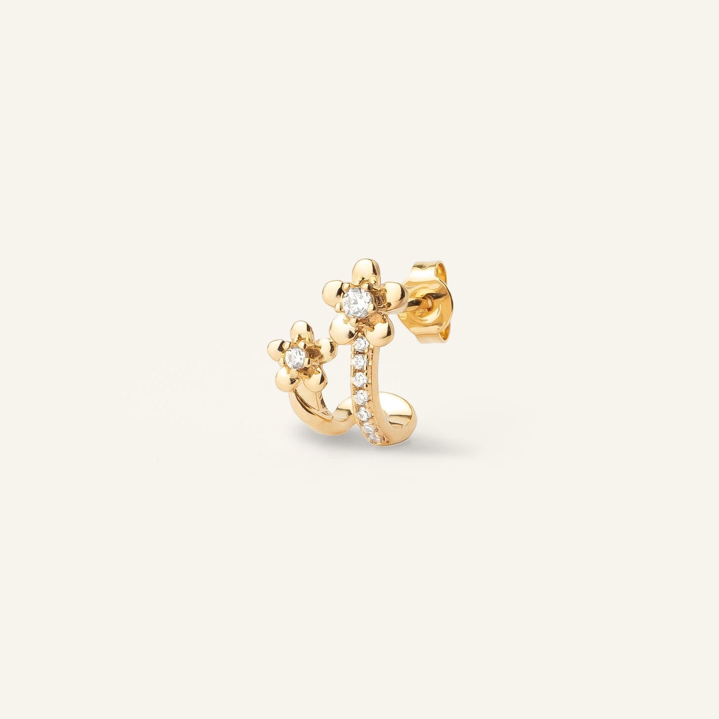 Right hoop / Gold plating